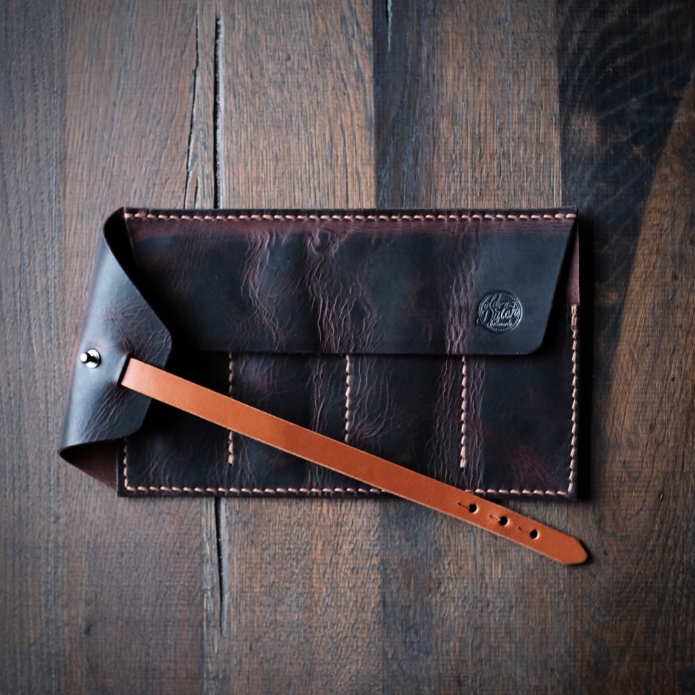 Image of Old Dutch Pocket Knife Roll (tobacco/cognac)