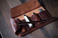 Image 3 of Old Dutch Pocket Knife Roll (Cognac/Dark Havanna)