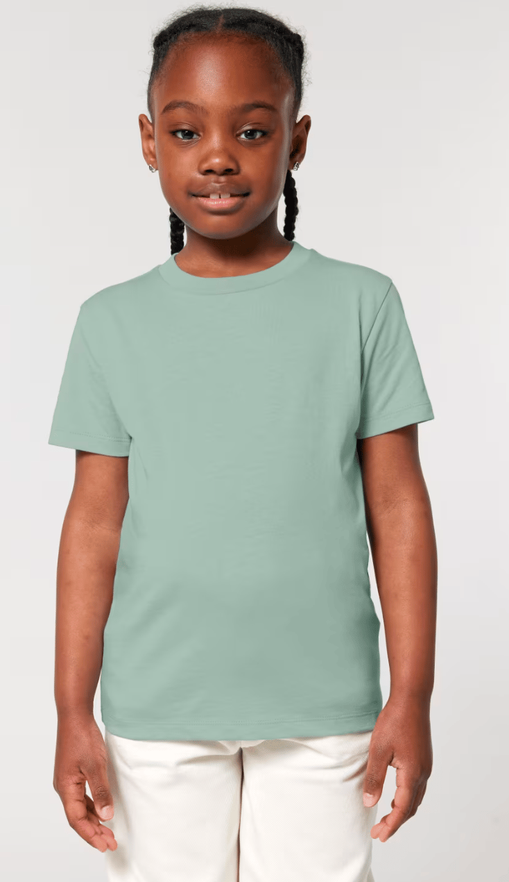 Image of Summer Sprinkle Tee, Sandy The Seahorse - Aloe