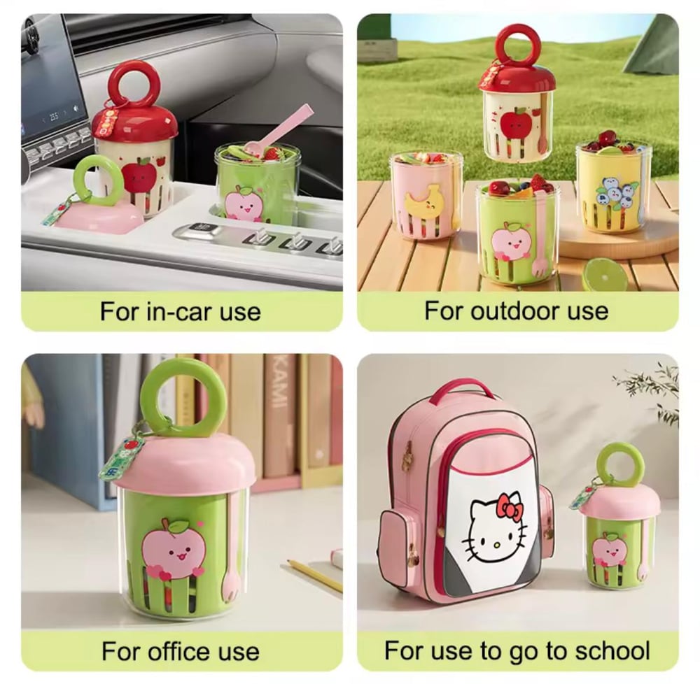 Image of Fruit Tubs 🍌🍊🍎🍓🍍🍒🍇