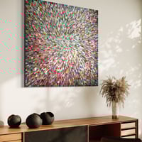 Image 17 of 'The heart in full color' - 122x122cm