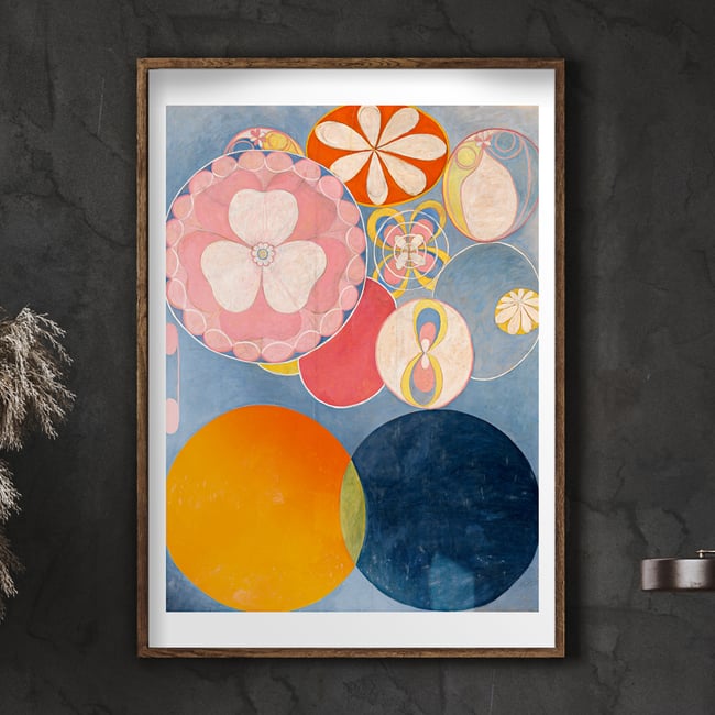 The Ten Largest, No.2, Childhood| Hilma af Klint | 1907 | Wall Art Print | Vintage Poster