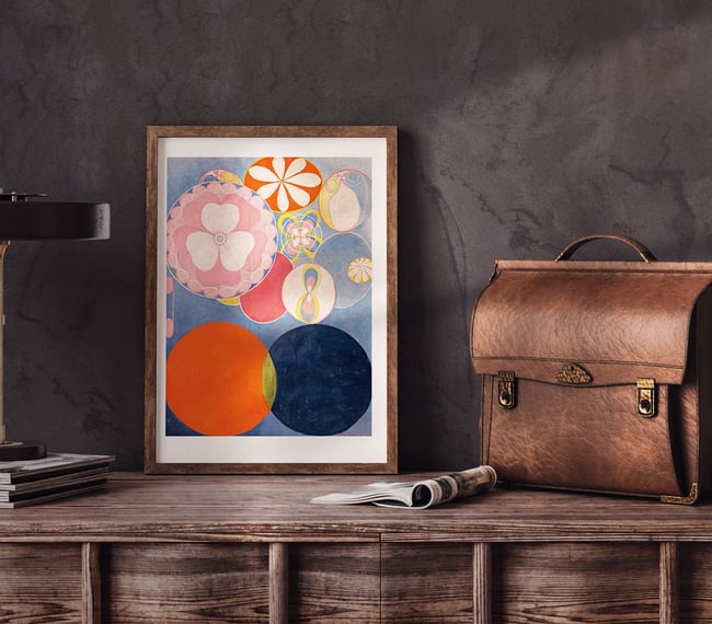 The Ten Largest, No.2, Childhood| Hilma af Klint | 1907 | Wall Art Print | Vintage Poster