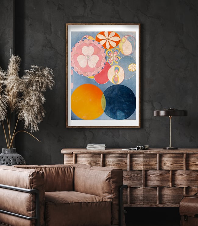 The Ten Largest, No.2, Childhood| Hilma af Klint | 1907 | Wall Art Print | Vintage Poster