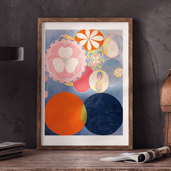The Ten Largest, No.2, Childhood| Hilma af Klint | 1907 | Wall Art Print | Vintage Poster