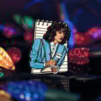 Image 2 of Stranger Things Pin Badge – Nancy