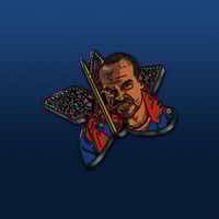 Image 1 of Stranger Things Pin Badge – Hopper