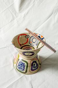 Image 4 of spiral tiles doodle bowl 