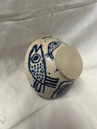 Image 4 of cobalt kimchi bowl