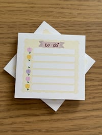 Image 2 of Flower Bush - Tulip To Do - Post-it Notepad - 50 sheets