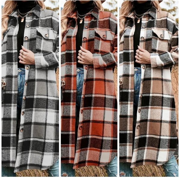 Image of Mixed Grey trench 