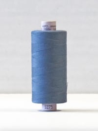 Tråd  Aspo/Amann - farve 1275 - Støvet dueblå