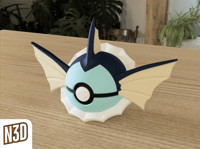 134 Vaporeon inspired 3D Print