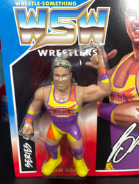 Image 2 of *IN STOCK:* KONA BRIAN ADAMS WRESTLE-SOMETHING WRESTLERS SERIES 4 (PURPLE)