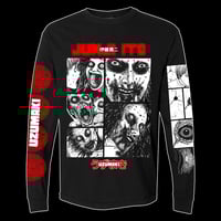 Image 2 of JUNJI ITO "UZUMAKI" BLACK LONGSLEEVE