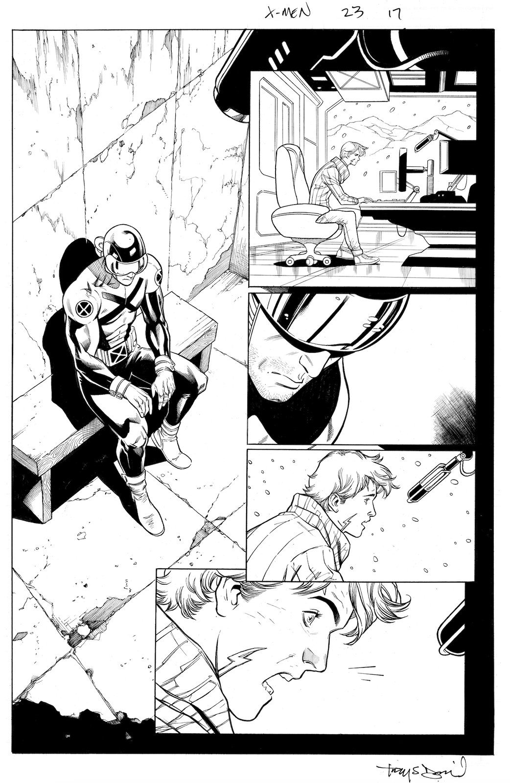 Image of X-Men #23 PG 17