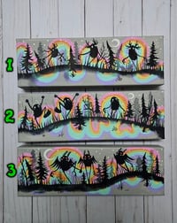 Image 2 of Cryptid Grey Rainbow Group Long Canvas
