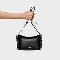 Image 1 of BANDOLERA PEQUEÑA TOUS JEWELRY NEGRA TOUS