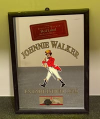 Image 4 of Set of 4 Pun/Bar Whiskey Mirrors - Jack Daniels x2, Jim Beam, & Johnnie Walker
