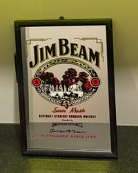 Image 5 of Set of 4 Pun/Bar Whiskey Mirrors - Jack Daniels x2, Jim Beam, & Johnnie Walker