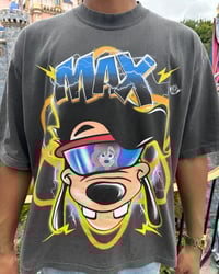 Image 6 of Oversized Cropped 'Max Face' Shirt