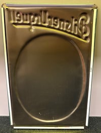 Image 3 of Pilsner Urquell Embossed Metal Sign, Art Nouveau Beer Girls; Vintage 1990s