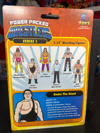 Image 3 of **IN STOCK** ANDRE THE GIANT POWER PACKED WRESTLERS SERIES 1 FIGURE BY FC TOYS (3.75" SCALE)