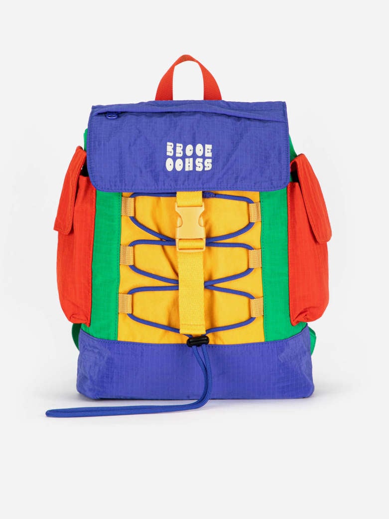 Image of 6-Mochila Modern Color Block Backpack