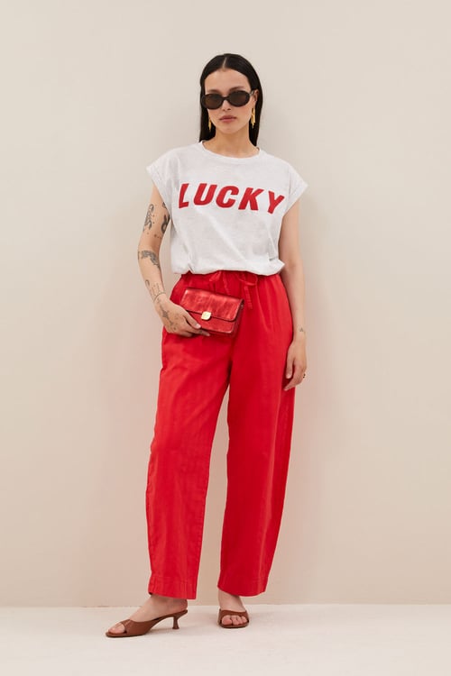 Image of 2-Pantalones rojos Jack Balloon lollipop