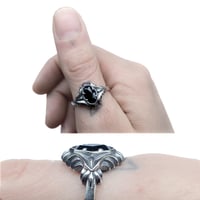 Image 3 of Saltus ring in sterling silver or gold