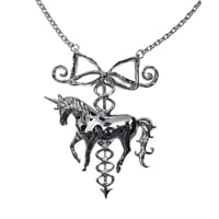 Image 1 of UNICORN ENCHANTRESS necklace