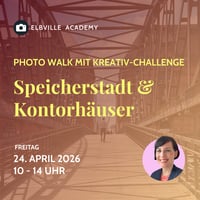 Image 1 of Freitag, 24. April 2026: Speicherstadt & Kontorhäuser - Photo Walk mit Kreativ-Challenge 