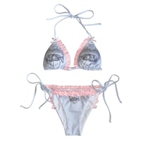 Image 1 of RUFFLE UNICORN bikini