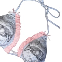 Image 3 of RUFFLE UNICORN bikini