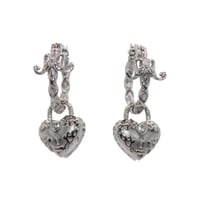 Image 2 of PRINCESS LOCK mini hoops