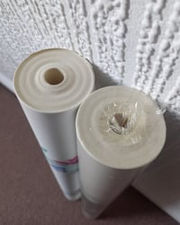 1990s Vintage Laura Ashley Wallpaper Rolls - Sweet Pea White Floral Flowers - (Set of 2 Rolls) – detail view 8