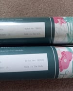 1990s Vintage Laura Ashley Wallpaper Rolls - Sweet Pea White Floral Flowers - (Set of 2 Rolls) thumbnail 12