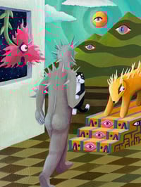 Image 1 of Si estoy aquí, no estoy allá / If I'm here, I'm not there.