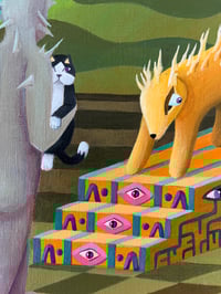 Image 4 of Si estoy aquí, no estoy allá / If I'm here, I'm not there.