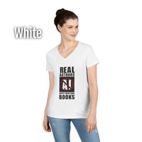 Image 5 of No AI Women's V-Neck T-shirt