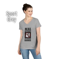 Image 9 of No AI Women's V-Neck T-shirt