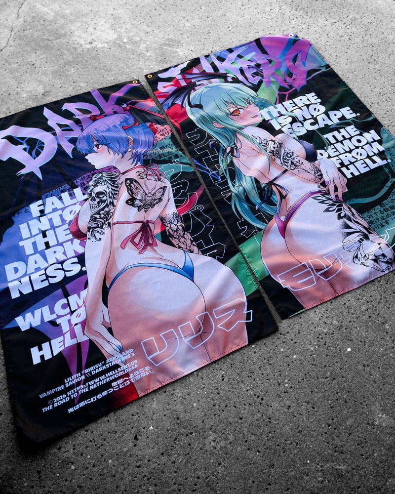 Image of Darkstalker Sisters Flags