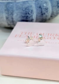Dinky Heart Studs