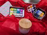 Image 2 of One of Each Watercolor Set: One Wheel of the Year, One Goddess, and One Glaze Watercolor Paints M...