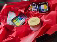 Image 9 of One of Each Watercolor Set: One Wheel of the Year, One Goddess, and One Glaze Watercolor Paints M...