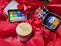 Image 11 of One of Each Watercolor Set: One Wheel of the Year, One Goddess, and One Glaze Watercolor Paints M...