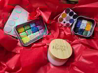 Image 13 of One of Each Watercolor Set: One Wheel of the Year, One Goddess, and One Glaze Watercolor Paints M...