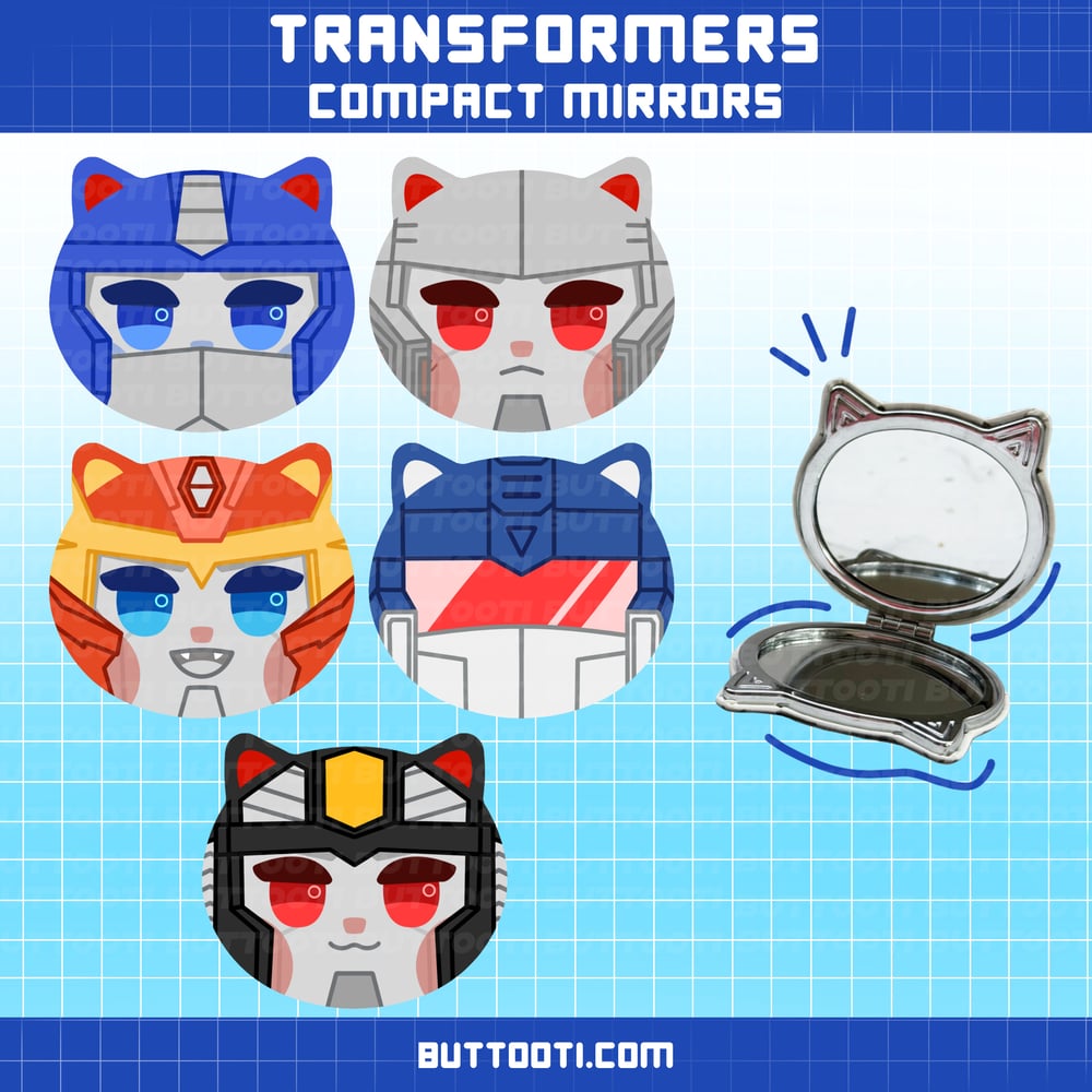 [PREORDER] ✧ Transformers Compact Mirrors ✧