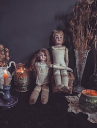 Image 1 of Antique German dolls 