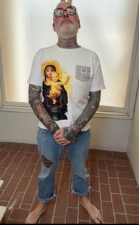 Image 2 of Custom EveryIcon design on Ben Davis Japan tee size L